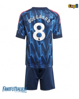 Arsenal Martin Odegaard #8 Echipament de Fotbal Replică 2025-26 Copii Deplasare (+ Șorturi)